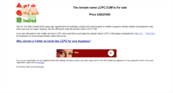 Desktop Screenshot of lcpc.com