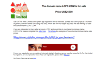 Tablet Screenshot of lcpc.com